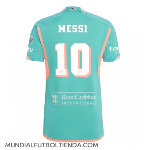 Camiseta Inter Miami Lionel Messi #10 Tercera Equipación Replica 2024-25 mangas cortas